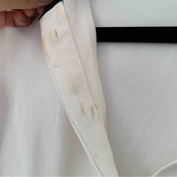 Kate spade button up sequin collar blouse XS - Picture 15 of 16